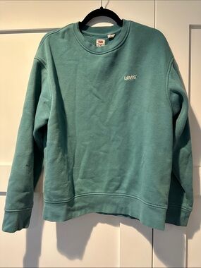 Levi's Teal Green Crewneck Sweatshirt